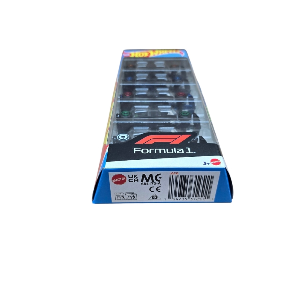 (2025) Hot Wheels -1:64 Scale Formula 1 Collectible Race Car (5-Pack), NEW - Picture 5 of 9